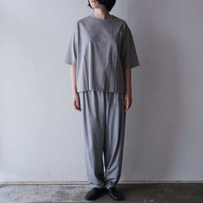 ［SALUÉ］white label スムース ハーフスリーブTシャツ