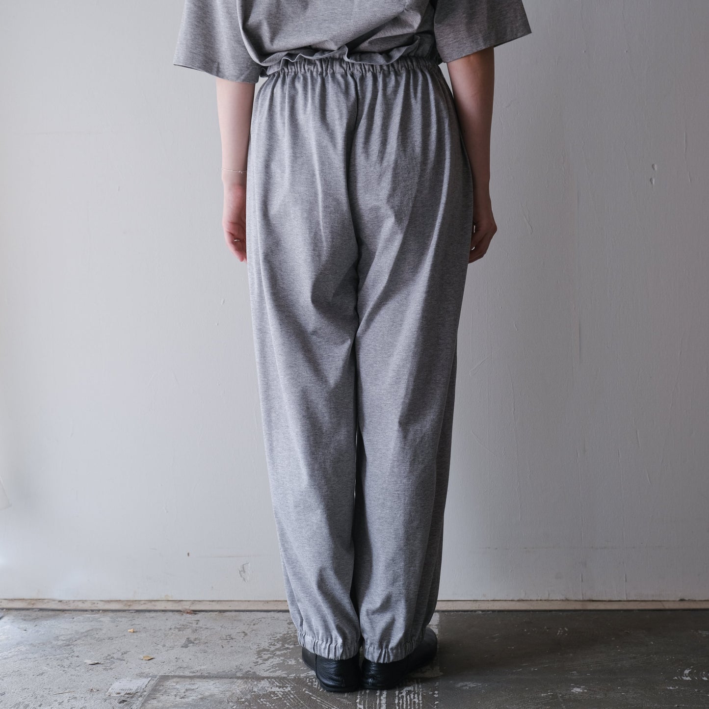 ［SALUÉ］white label スムース パンツ