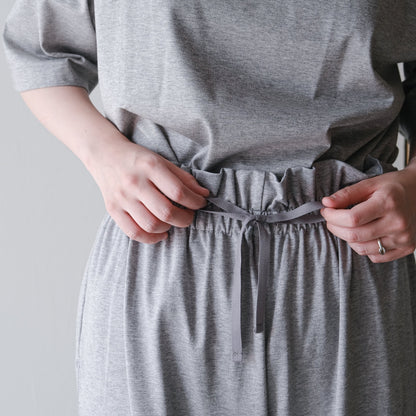 ［SALUÉ］white label スムース パンツ