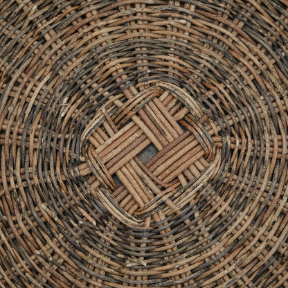 ［宮本工芸］両手つきの丸かご