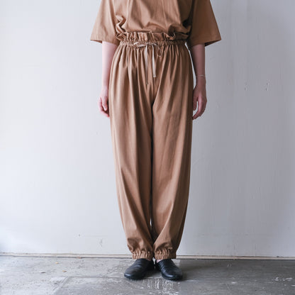 ［SALUÉ］white label スムース パンツ