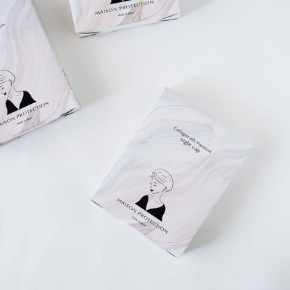 ［Maison Protection］Collagen silk Premium night cap