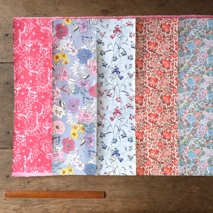 ５種類の花柄をアソート