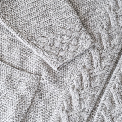 ［FREEMAN--B］アランニッティングバルキーローブコート