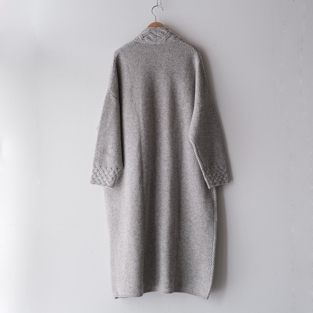 ［FREEMAN--B］アランニッティングバルキーローブコート