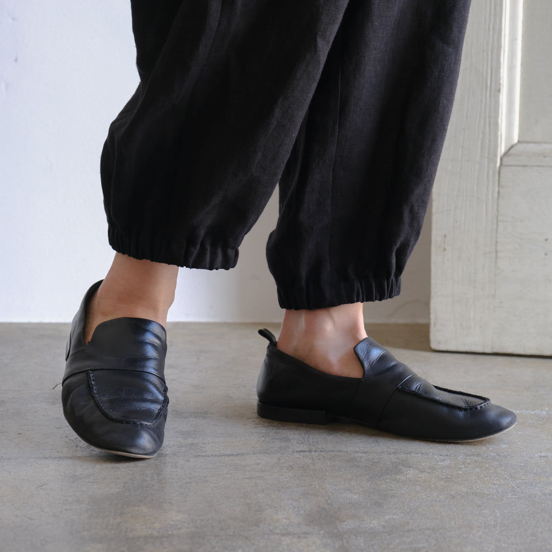 SALUÉ／white label リネンロングペティパンツ