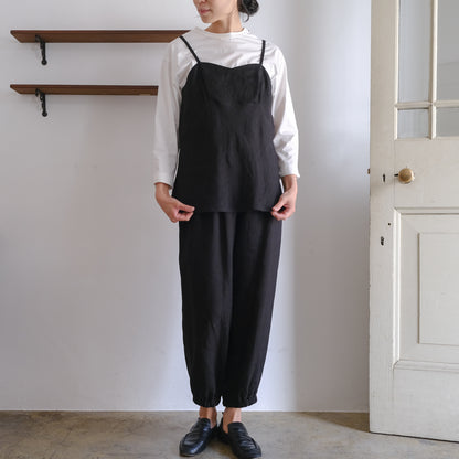 SALUÉ／ white labelリネンキャミソール