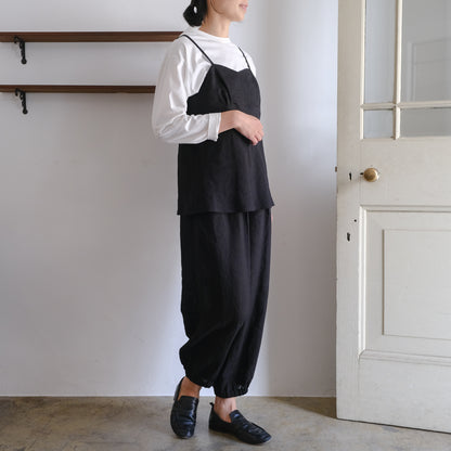 SALUÉ／ white labelリネンキャミソール