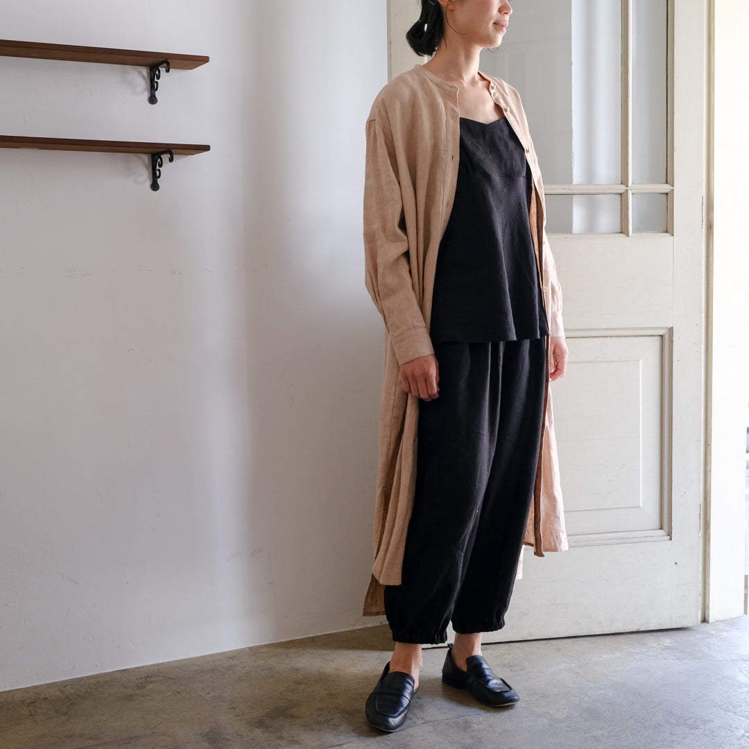 SALUÉ／ white labelリネンキャミソール