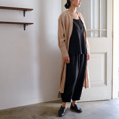 SALUÉ／ white labelリネンキャミソール