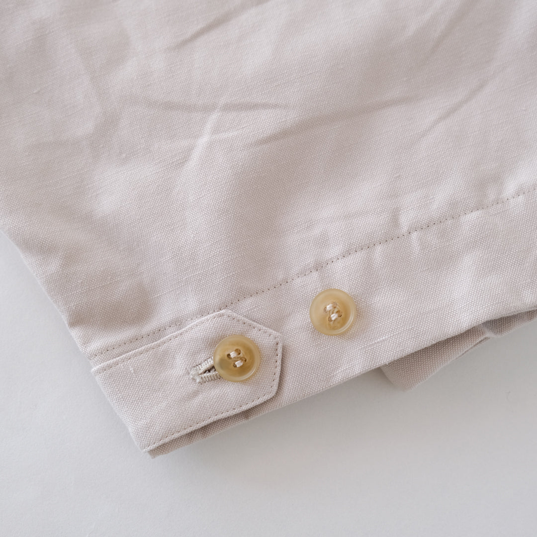 SALUÉ／【受注商品】エッグチノパンツ／コットンリネン  size 0