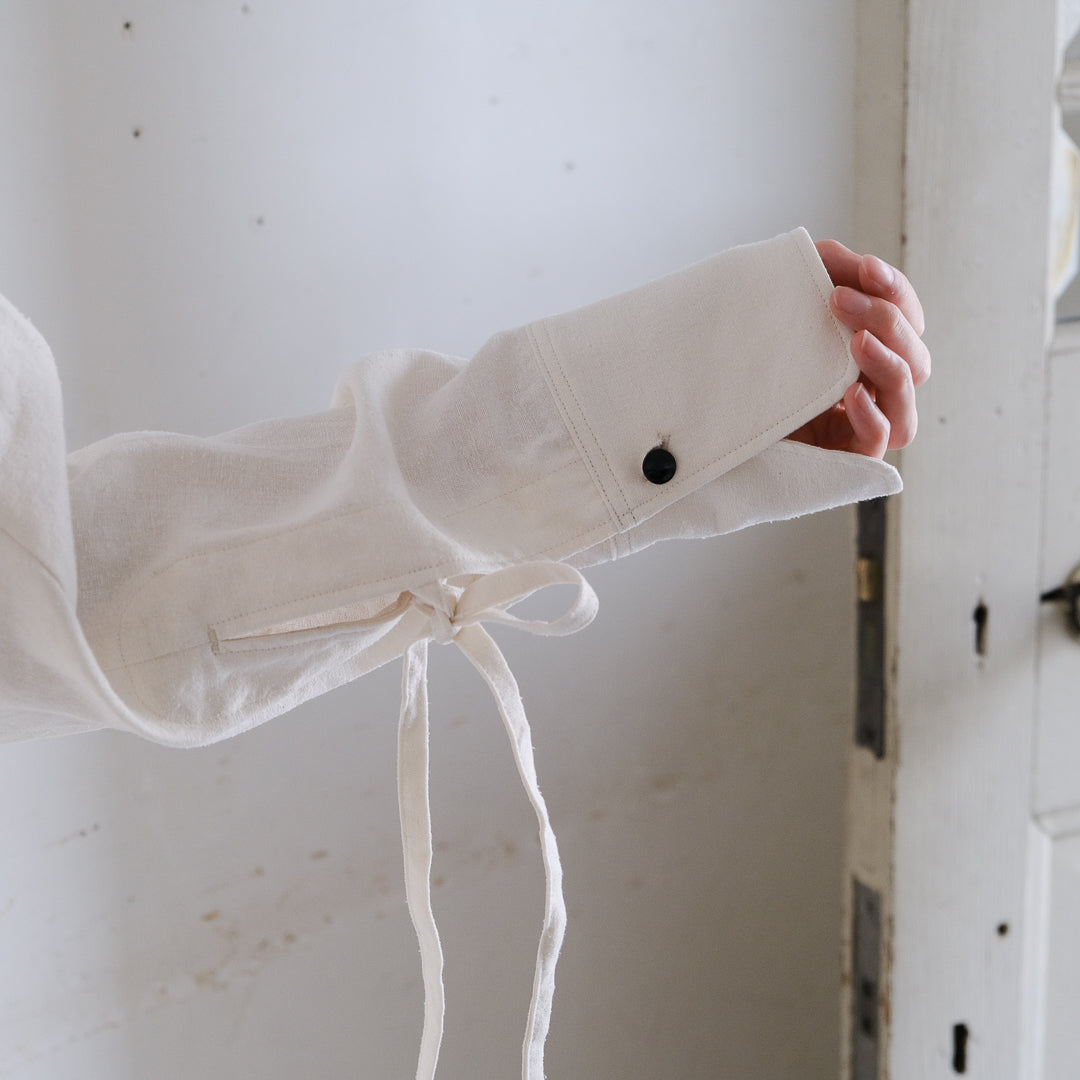 the last flower of the afternoon／月暈のprayer slit dress