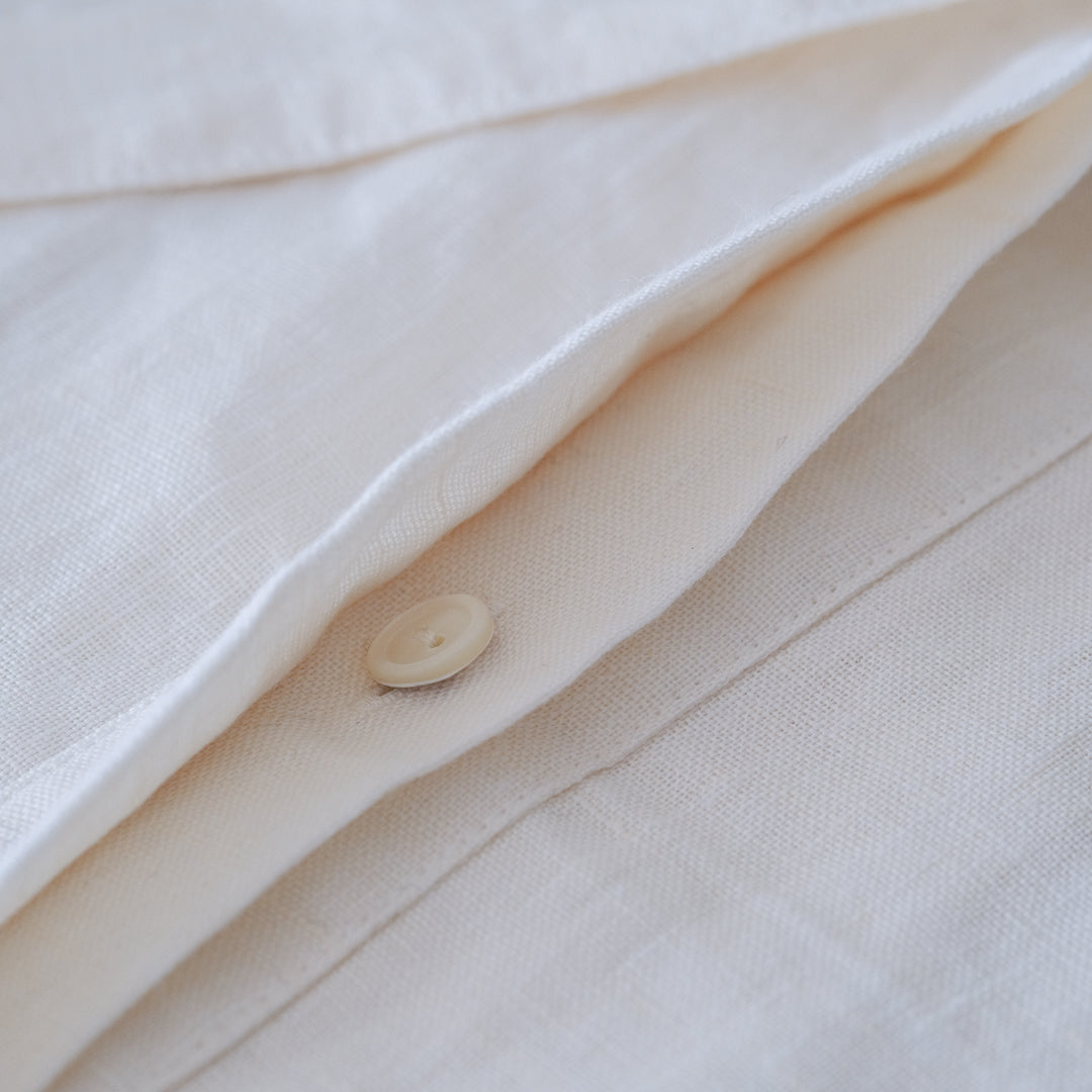 SALUÉ／ボウカラーシャツ／ライトウェイトリネン
