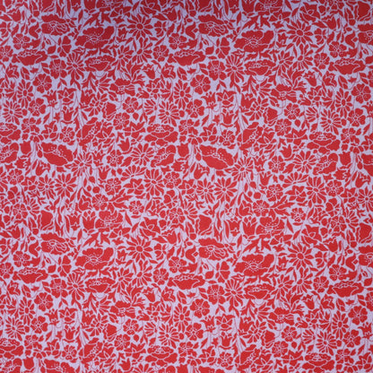 Liberty Fabrics 「ポピーデイ」レッド