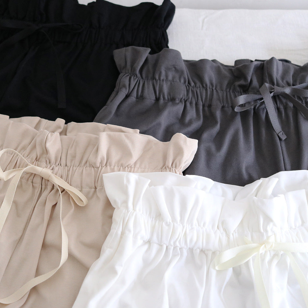 ［SALUÉ］white label スムース パンツ