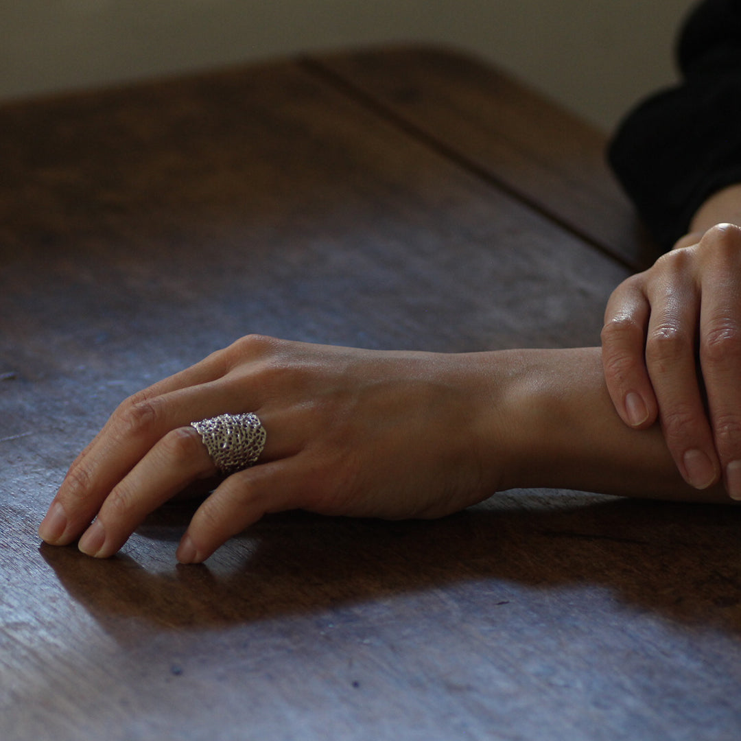 【受注商品】［装身具LCF］レースの指輪