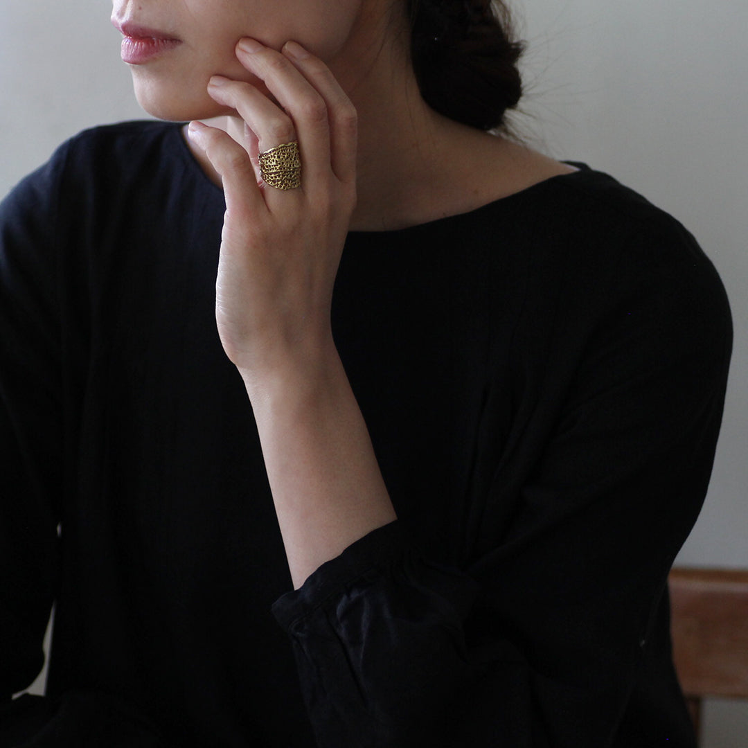 【受注商品】［装身具LCF］レースの指輪