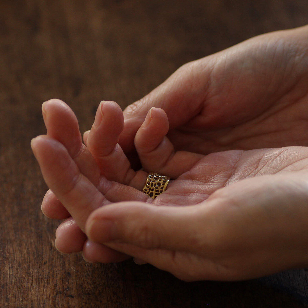 【受注商品】［装身具LCF］レースの指輪