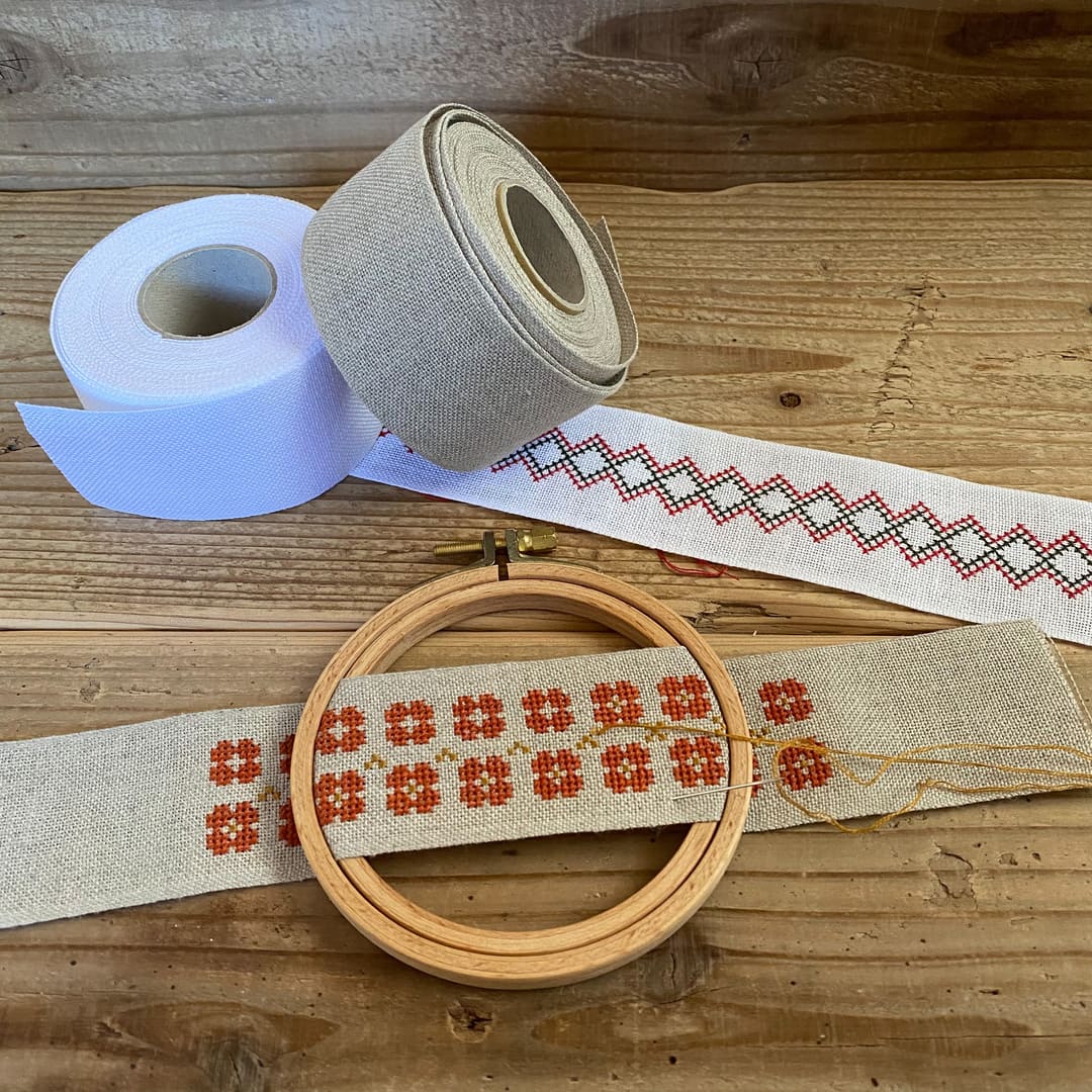 ステッチドリボンテープ