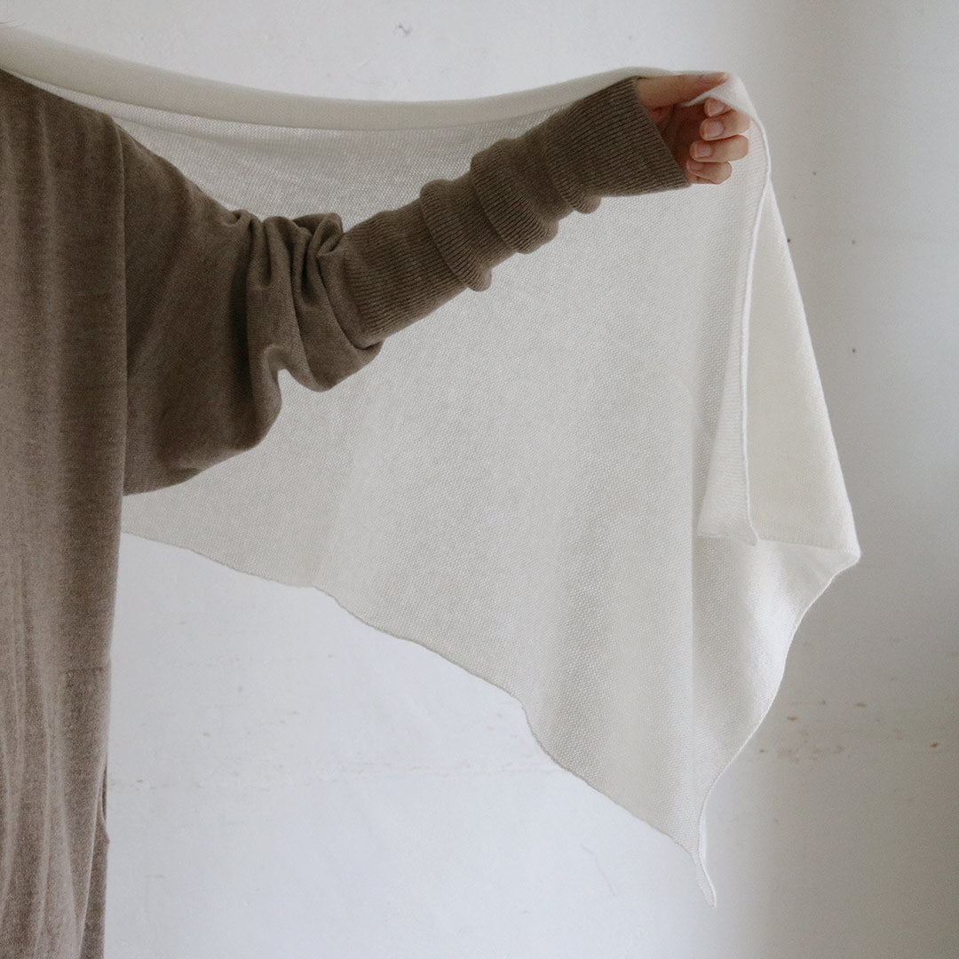 ふんわり柔らかい、カシミヤのストール – Envelope - エンベロープ