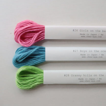 aya "Sunny Thread" #26~#30　5本セット