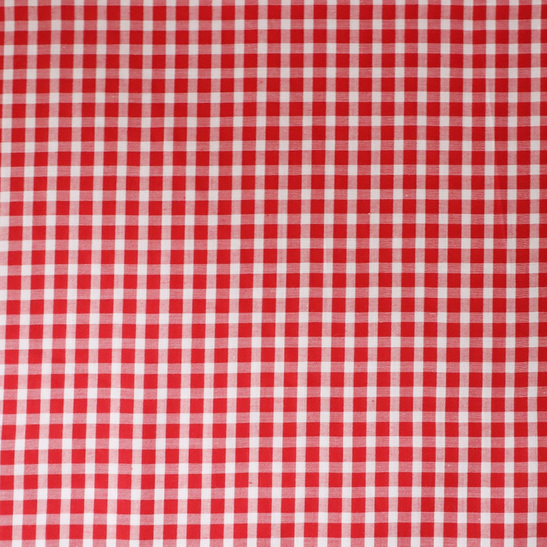 Liberty fabrics「ギンガムチェック」レッド