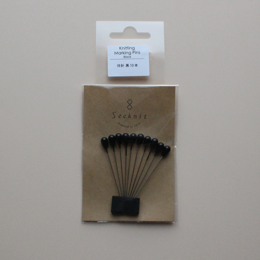 編み物用待針 黒