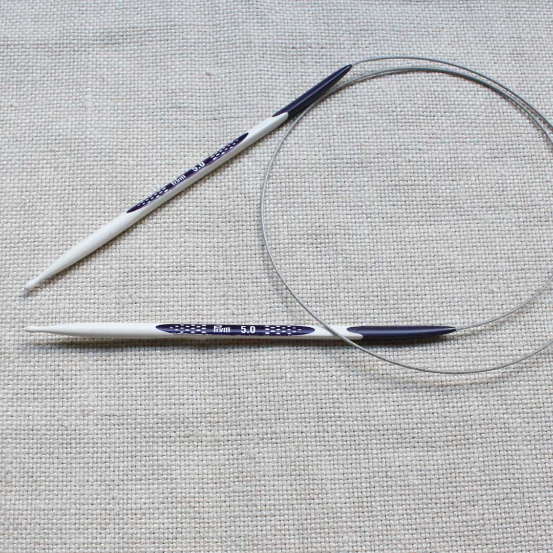 ユニークなスタイルの輪針です