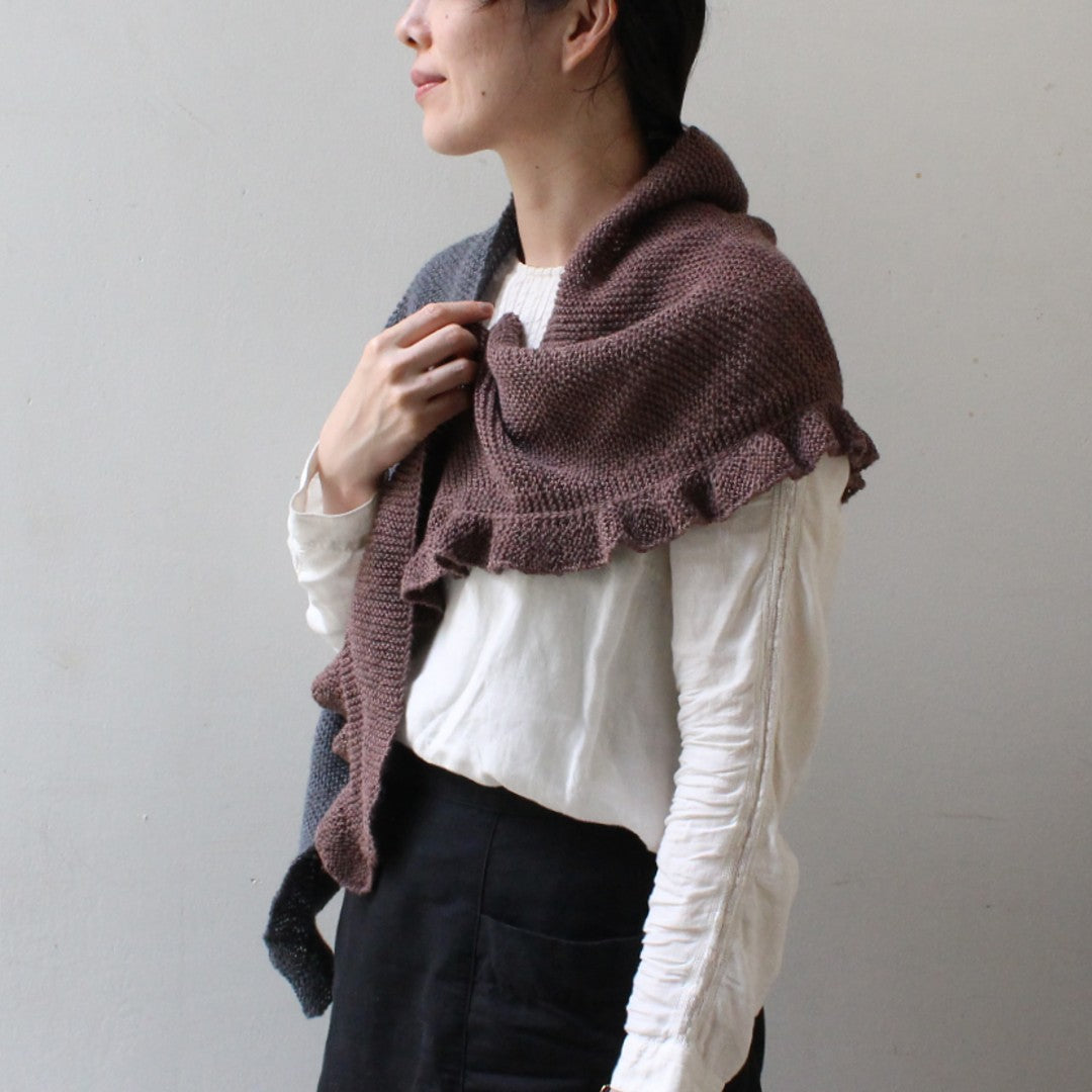 〈パターン〉ラッフルスカーフ