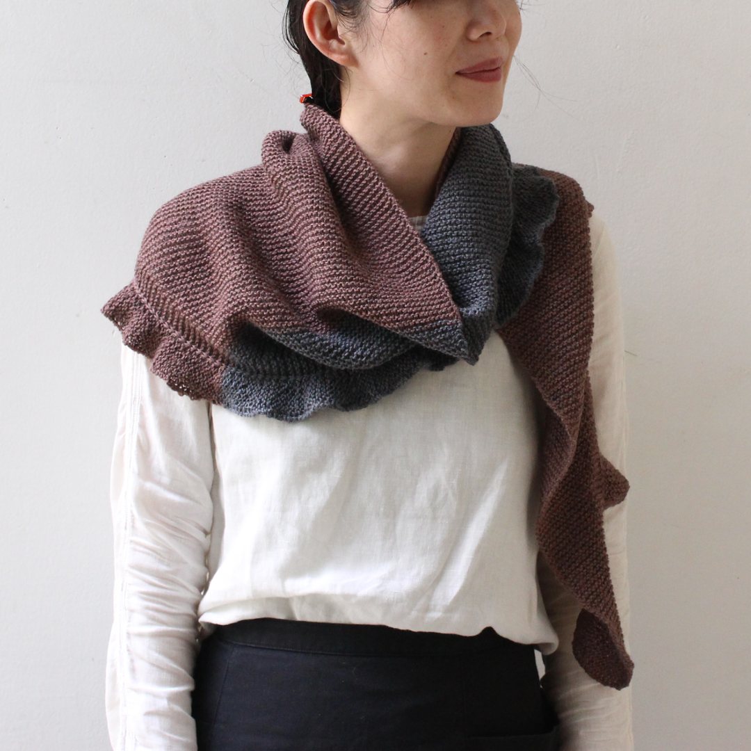 寒い季節はぐるぐる巻きに