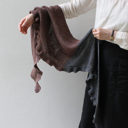 〈パターン〉ラッフルスカーフ