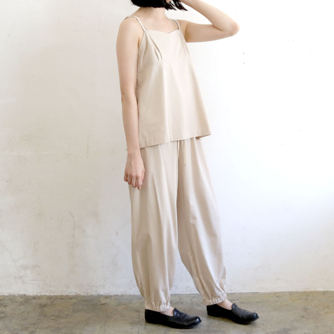 ［SALUÉ］white label スムース キャミソール