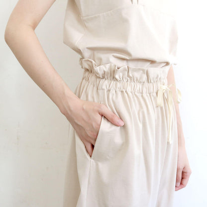 ［SALUÉ］white label スムース パンツ