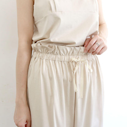 ［SALUÉ］white label スムース パンツ