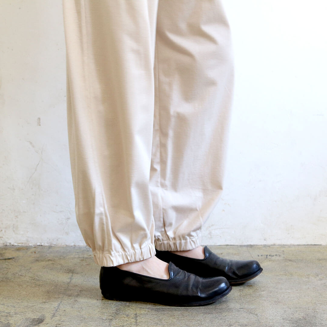 ［SALUÉ］white label スムース パンツ