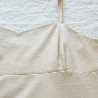 ［SALUÉ］white label スムース キャミソール