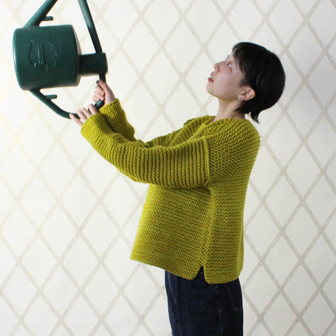 Beginner's project series 2 ガーター編みのセーター キット