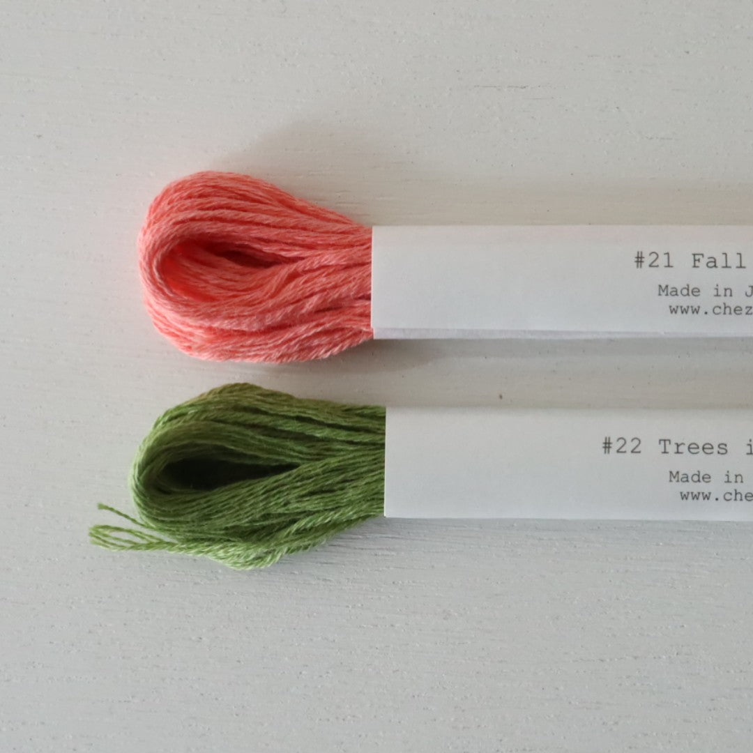 #21 Fall in a pot/#22 Trees in a daydream