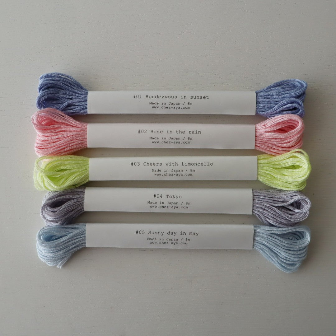 Sunny thread 30色BOX　