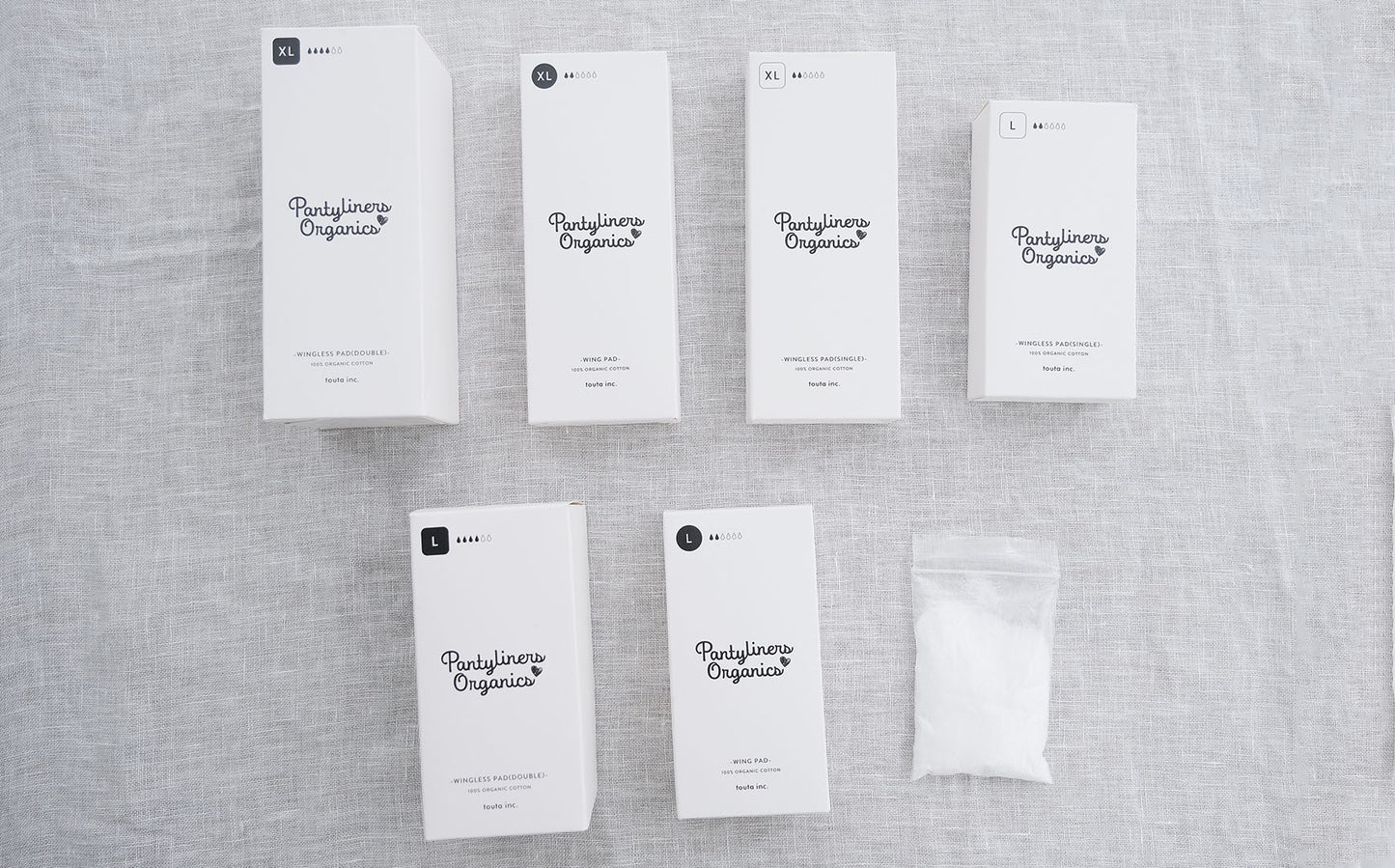 ［Pantyliners Organics］オーバーナイトセット