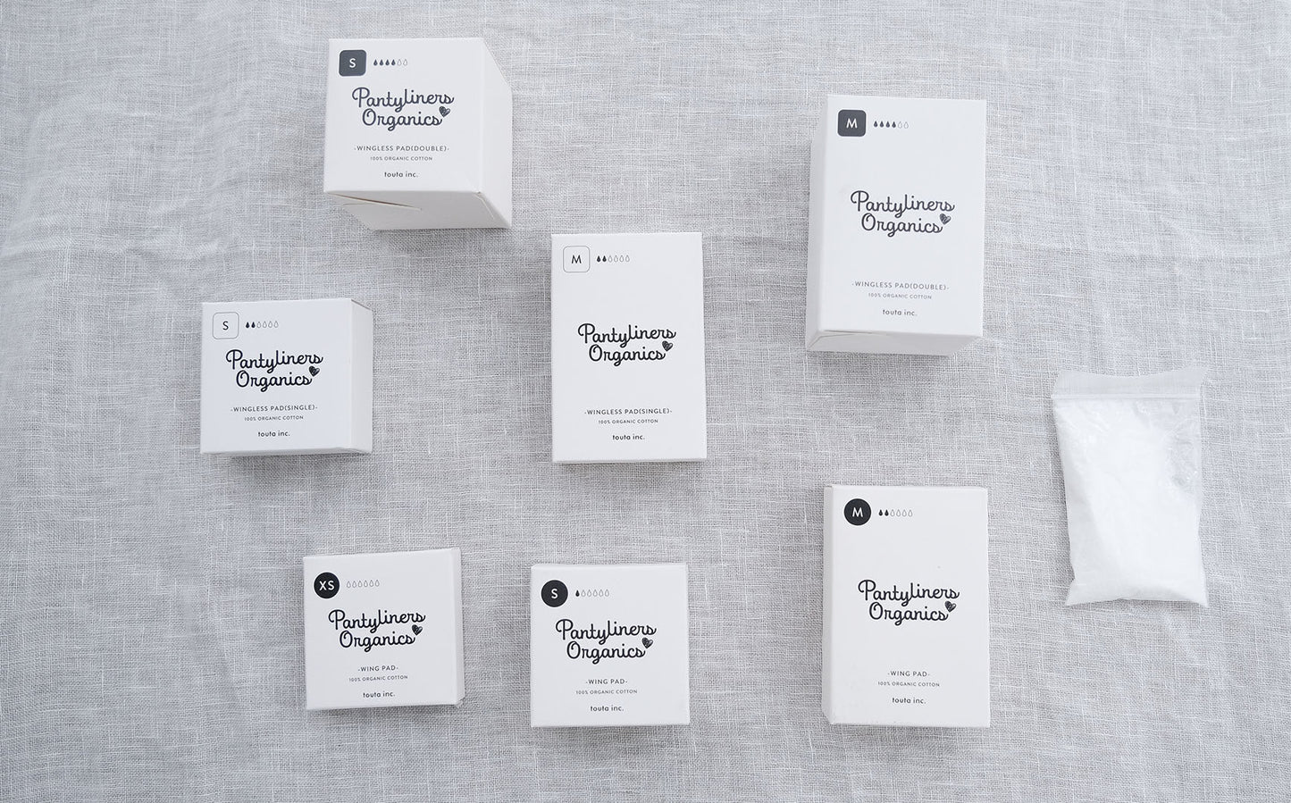 ［Pantyliners Organics］オーバーナイトセット