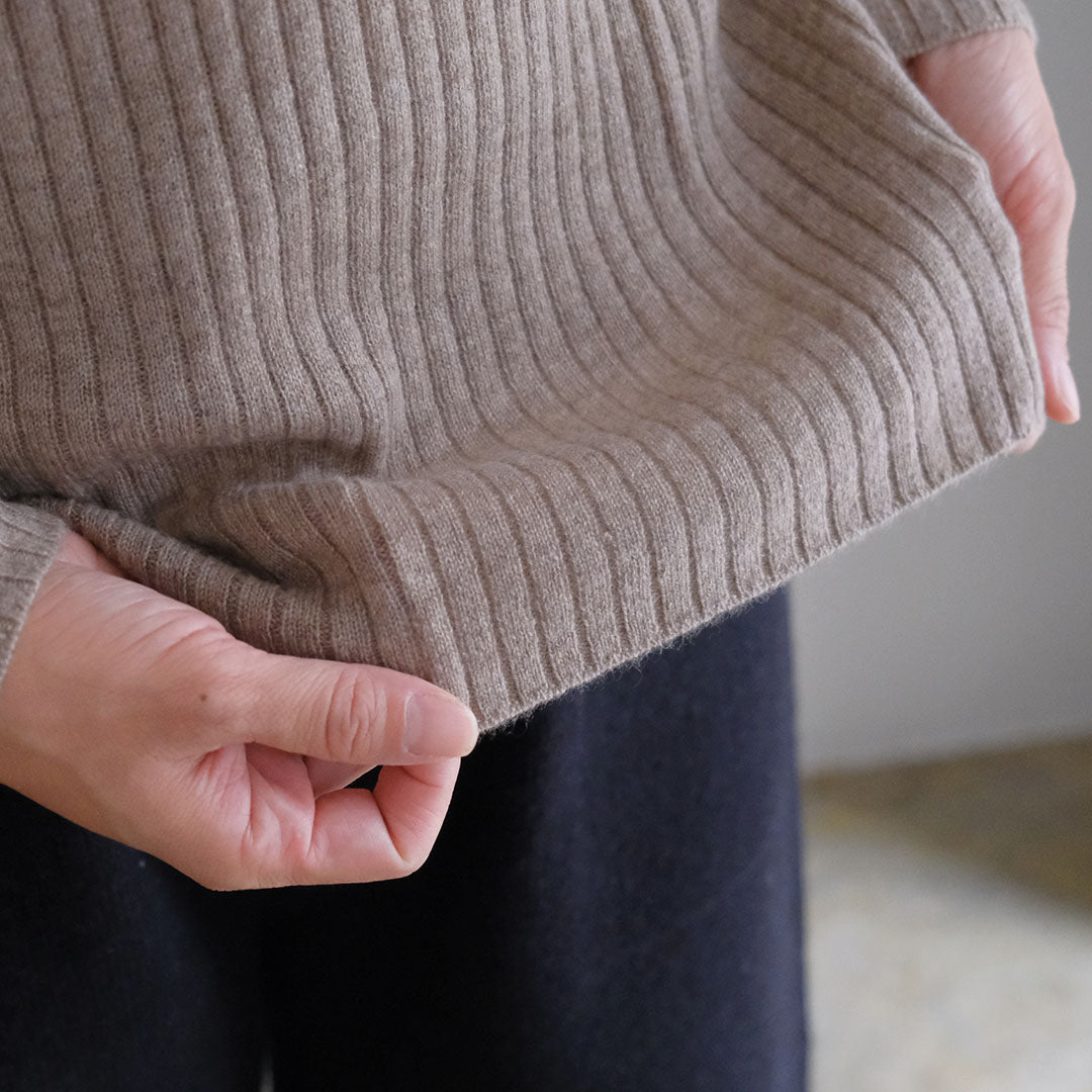 ［FREEMAN--B］リブライトセーター