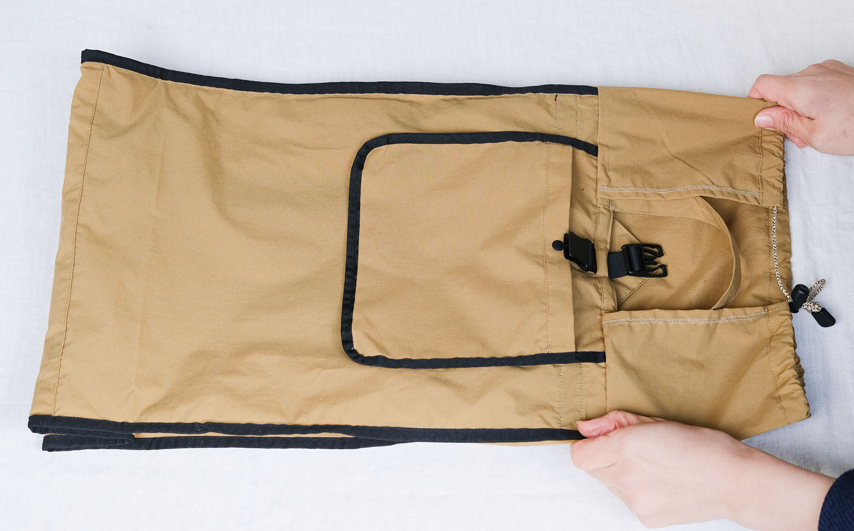 行き道はコンパクト、帰りは力持ちのナイロンリュック – Envelope