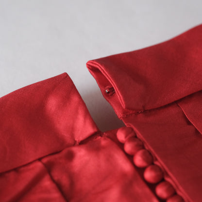 ［BUNON］High neck Tuck Dress
