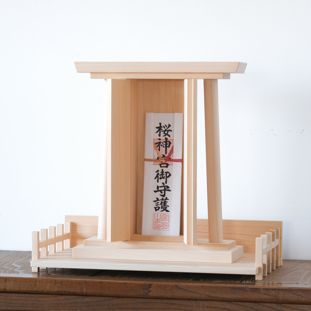 【直送・受注商品】［woodpecker］神棚「GIRIDO」 置き型