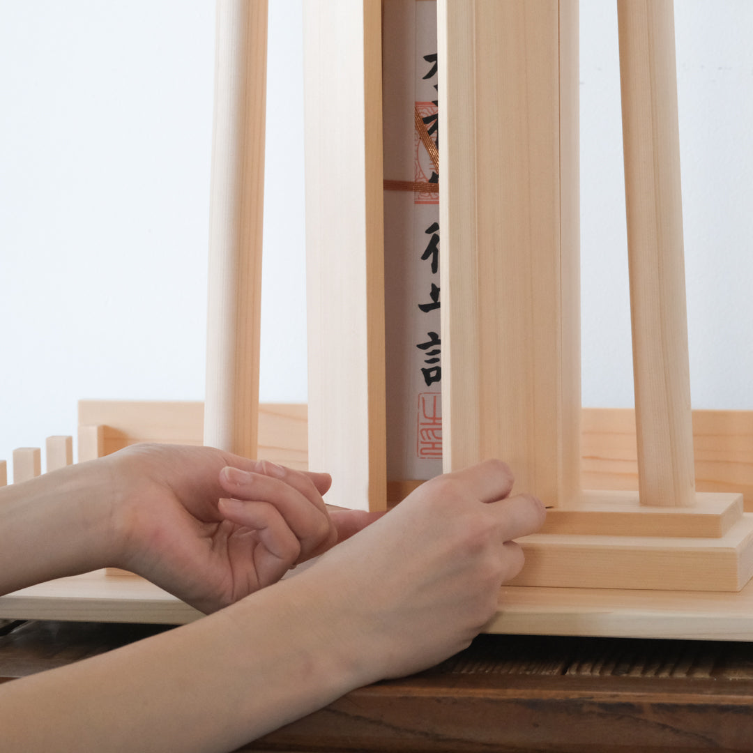 【直送・受注商品】［woodpecker］神棚「GIRIDO」 置き型