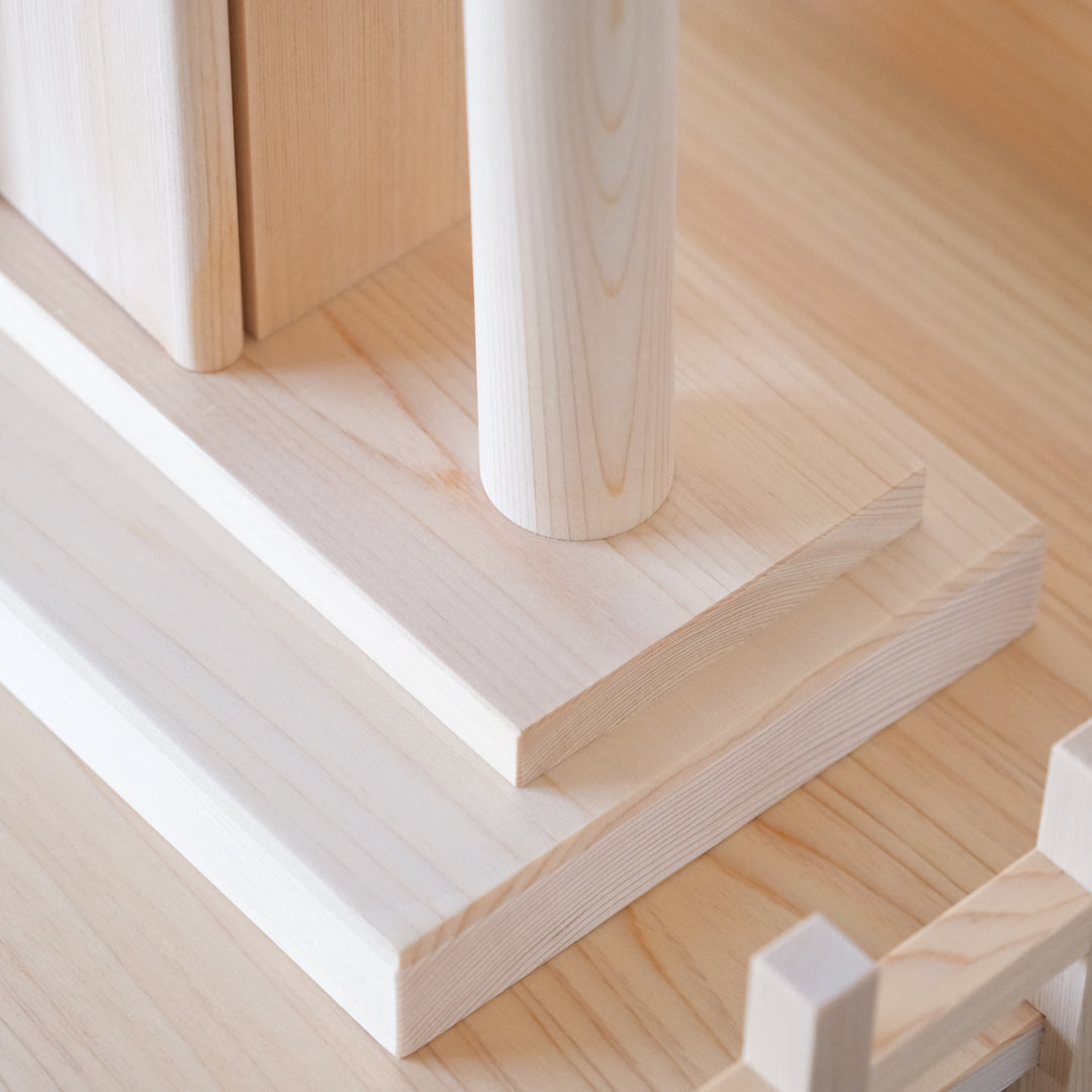 【直送・受注商品】［woodpecker］神棚「GIRIDO」 置き型
