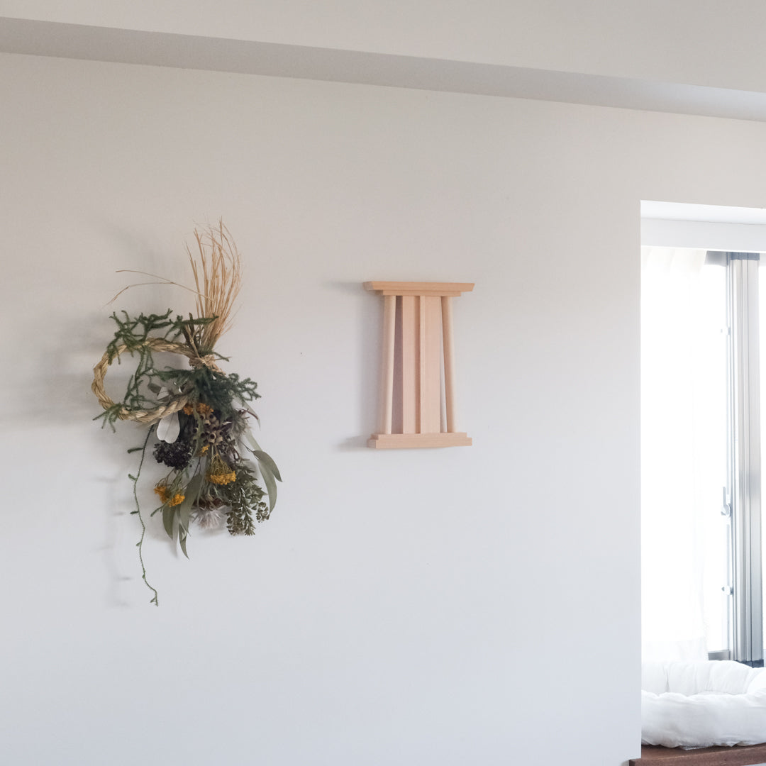 【直送・受注商品】［woodpecker］神棚「GIRIDO」壁掛け型