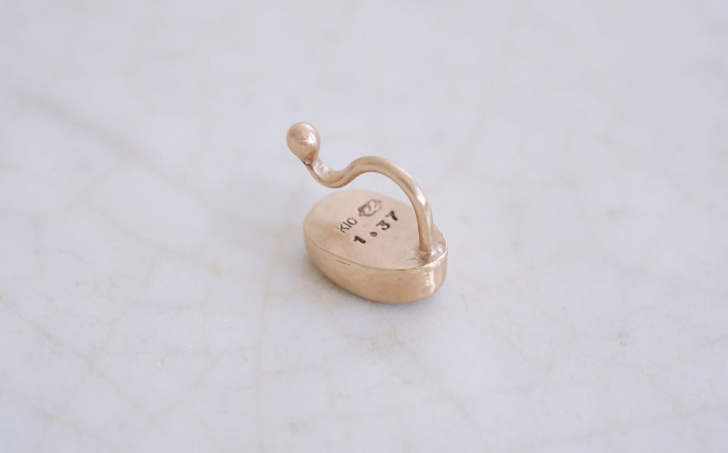［Atelier el］Water melon tourmalineの耳飾り（1piece）