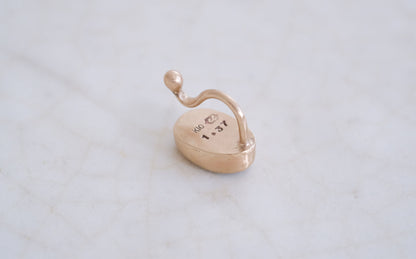 ［Atelier el］Water melon tourmalineの耳飾り（1piece）